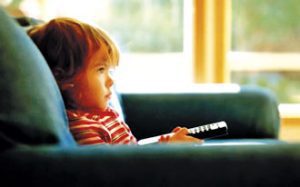 Child Watching TV