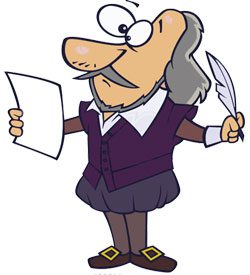 cartoon shakespeare